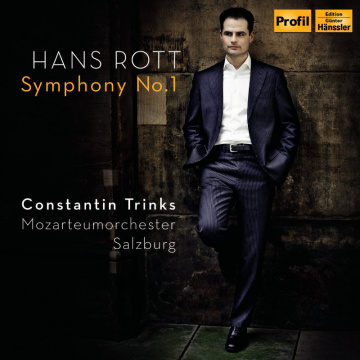 CD Cover Constantin Trinks, Mozarteumorchester Salzburg „Rott Sinfonie Nr. 1“