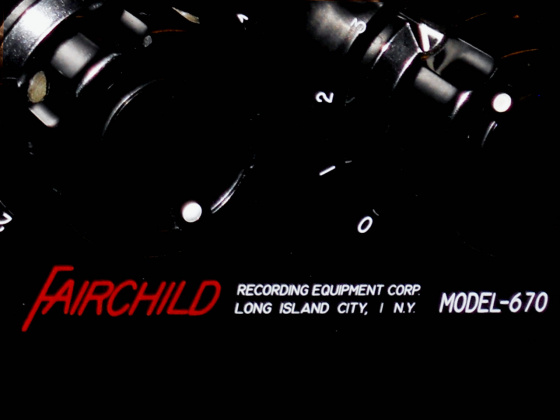 Stereo Kompressor Fairchild 670 in der „Special Pfeffer Edition“