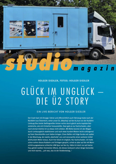 Studio Magazin Story Ü2 Ateco