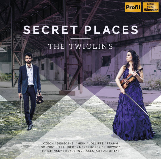 CD Cover The Twiolins „Secret Places“