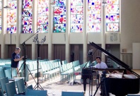 Holger Siedler bei Ton und Filmaufnahmen mit Haiou Zhang