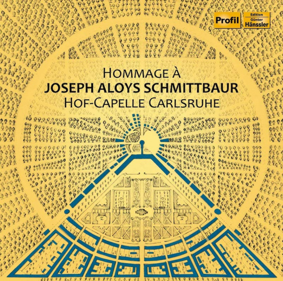 CD Cover Hof-Capelle Carlsruhe „Hommage a Joseph Aloys Schmittbaur“
