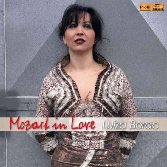 Luiza Borac - Mozart in Love CD Cover