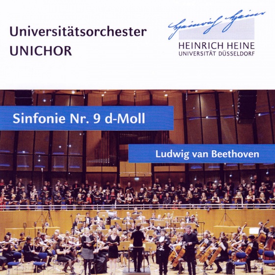 CD Cover: Universitätsorchester Unichor Sinfonie Nr. 9 Beethoven
