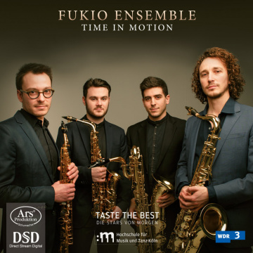 CD Cover Fukio Ensemble „Time in Motion“